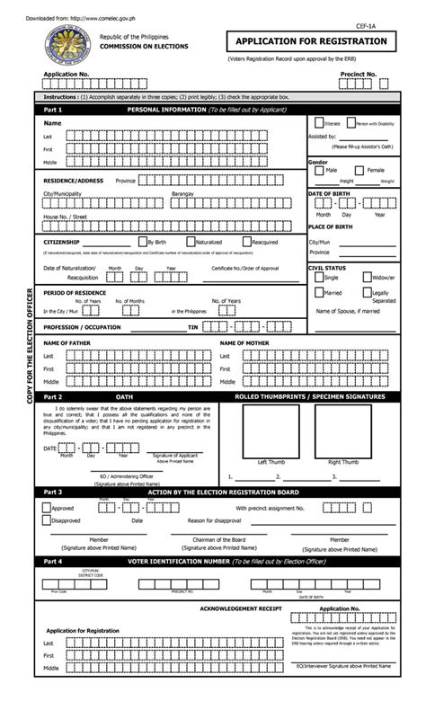 Philippine Government Forms .